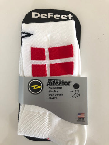 Aireator - Hi Top 5'' Danish Flag White