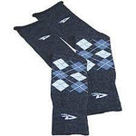 Armskin Wool Charcoal Grey Argyle w D- Logo