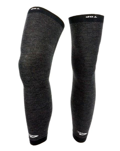 Kneeker Full Length Charcoal Wool